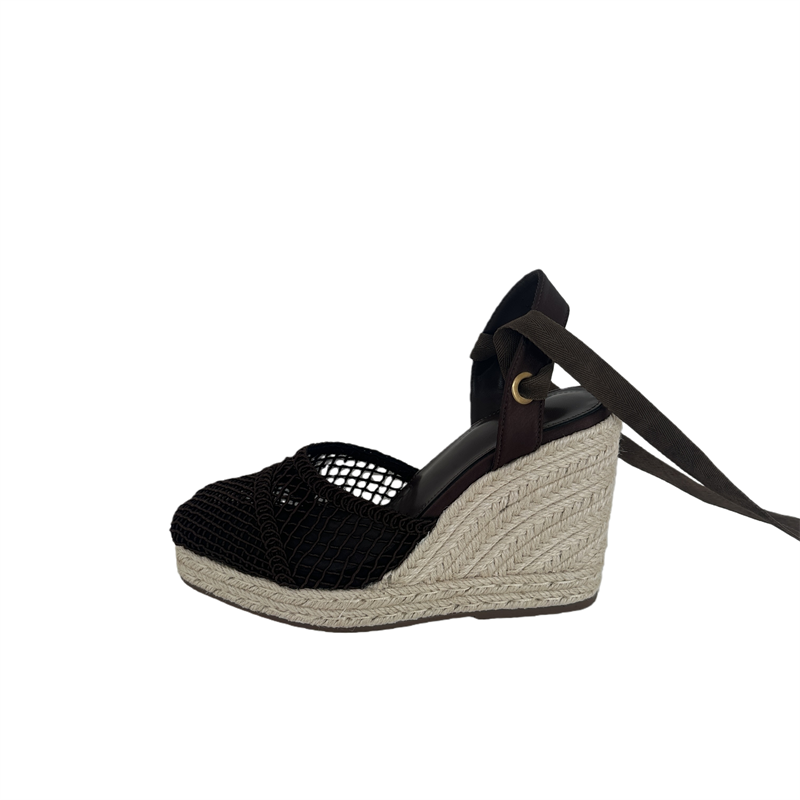 Sandal Strappy Heeled - Ladies Summer Sandals Brown Wedges Heels