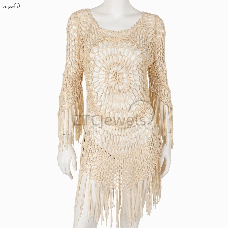 Womens Summer Crochet Bikini C - огляд і ціна Cover Up Kaftan