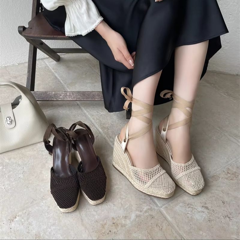 Ladies Summer Sandals Brown We - огляд і ціна Sandal Strappy Heeled