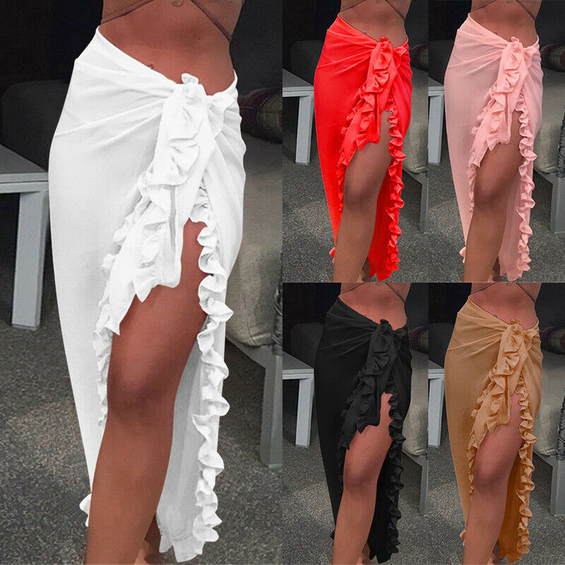 Women Sexy Sheer Bikini Cover  - огляд і ціна Cover Up Kaftan