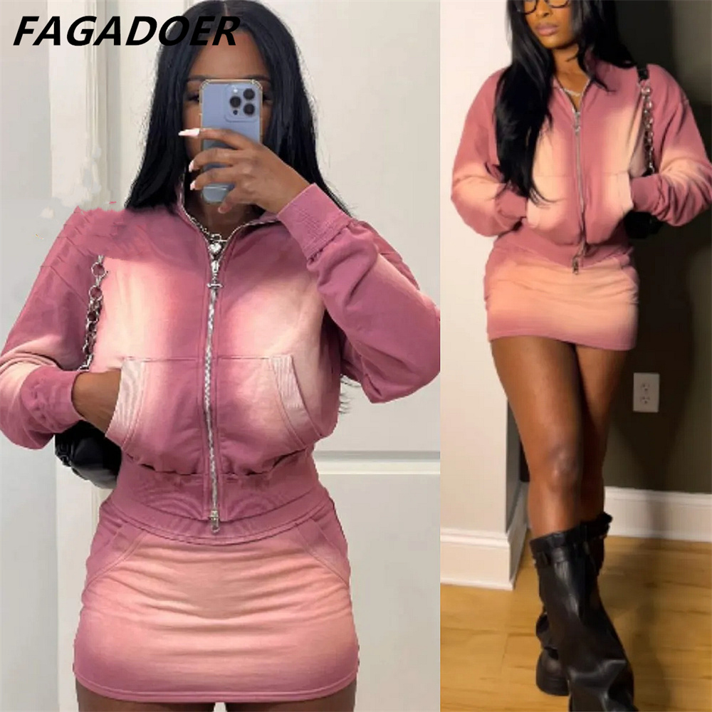 FAGADOER Pink Tie Dye Print Tw - огляд і ціна Crop Top Crochet