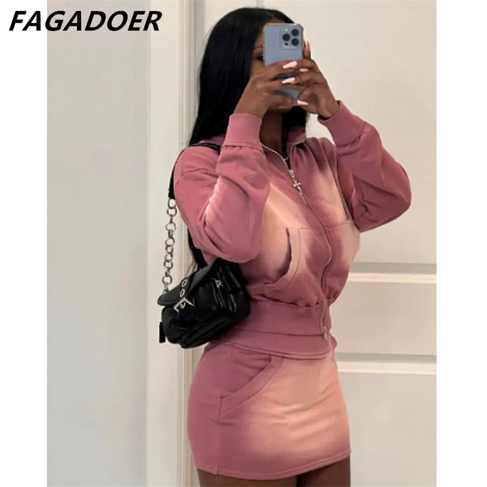 FAGADOER Pink Tie Dye Print Tw - огляд і ціна Crop Top Crochet
