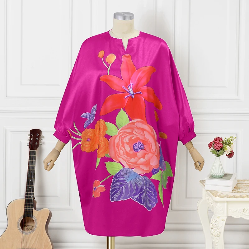 Plus Size 5XL VONDA Women Bohe - огляд і ціна Midi Skirt Floral